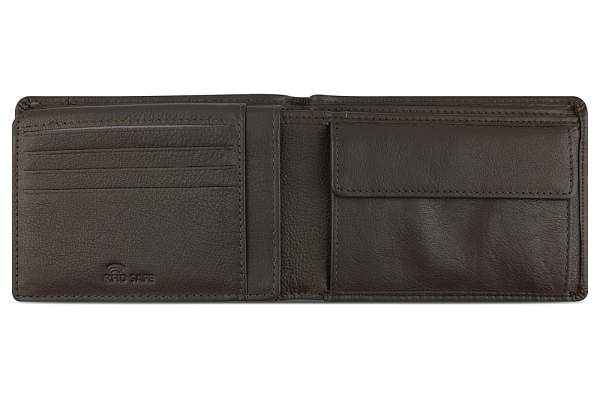 Портмоне BUGATTI Banda, с защитой данных RFID, коричневое, кожа козы/полиэстер, 12,5х2х9 см 49133202 BUGATTI, Артикул: 49133202 фото №1