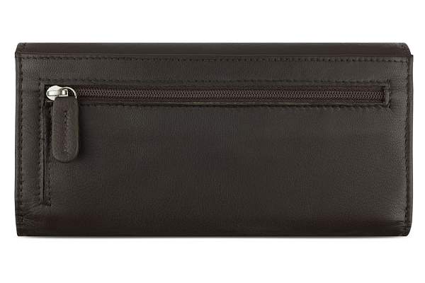 Кошелёк женский BUGATTI Banda, с защитой RFID, коричневый, кожа козы/полиэстер, 18,5х2,5х9,5 см 49133502 BUGATTI, Артикул: 49133502 фото №1