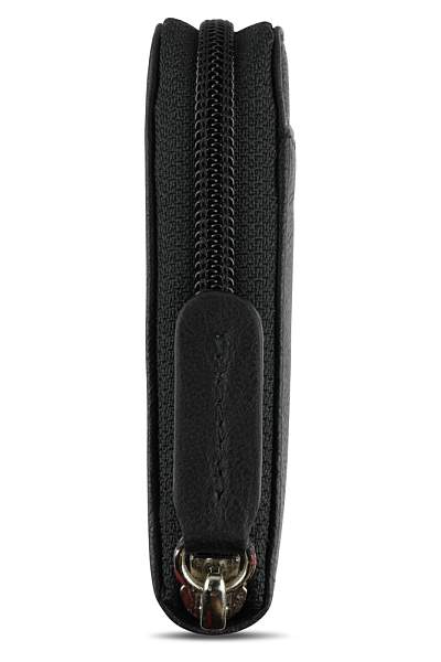 Кошелёк женский BUGATTI Banda, с защитой данных RFID, чёрный, кожа козы/полиэстер, 18,5х2х10 см 49133601 BUGATTI, Артикул: 49133601 фото №1