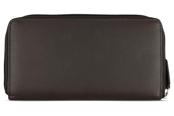 Кошелёк женский BUGATTI Banda, с защитой данных RFID, коричневый, кожа козы/полиэстер, 18,5х2х10 см 49133602 BUGATTI, Артикул: 49133602 фото №1