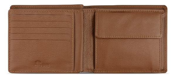 Портмоне BUGATTI Bomba, с защитой данных RFID, коньячного цвета, кожа козы/полиэстер, 12х2х9,5 см 49135307 BUGATTI, Артикул: 49135307 фото №1