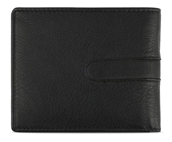 Портмоне BUGATTI Bomba, с защитой данных RFID, чёрное, кожа козы/полиэстер, 12х2х9,5 см 49135301 BUGATTI, Артикул: 49135301 фото №1