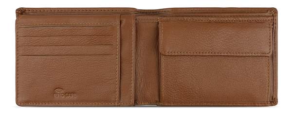 Портмоне BUGATTI Bomba, с защитой данных RFID, коньячного цвета, кожа козы/полиэстер, 12,5х2х9 см 49135207 BUGATTI, Артикул: 49135207 фото №1