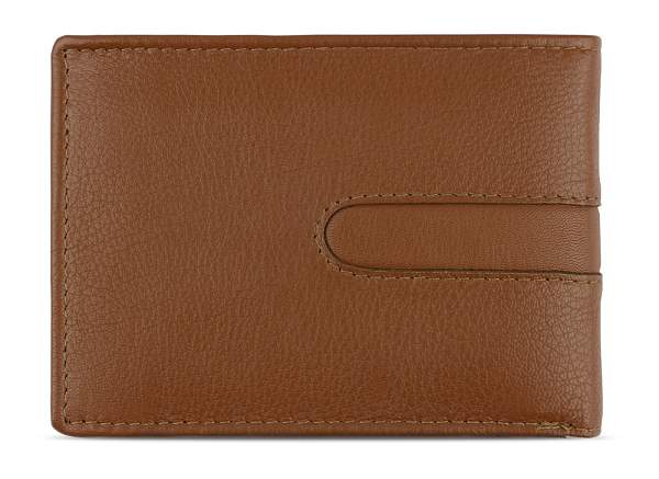 Портмоне BUGATTI Bomba, с защитой данных RFID, коньячного цвета, кожа козы/полиэстер, 12,5х2х9 см 49135207 BUGATTI, Артикул: 49135207 фото №1