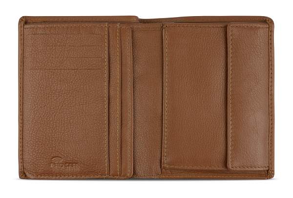 Портмоне BUGATTI Bomba, с защитой данных RFID, коньячного цвета, кожа козы/полиэстер, 10х2х12,5 см 49135107 BUGATTI, Артикул: 49135107 фото №1