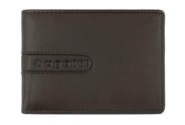 Портмоне BUGATTI Bomba, с защитой данных RFID, коричневое, кожа козы/полиэстер, 12,5х2х9 см 49135202 BUGATTI, Артикул: 49135202 фото №1