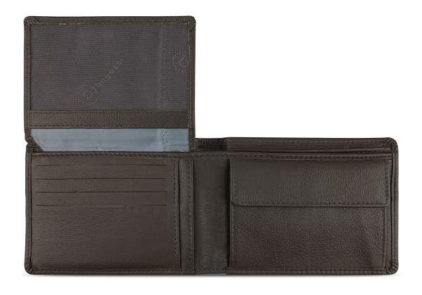 Портмоне BUGATTI Bomba, с защитой данных RFID, коричневое, кожа козы/полиэстер, 12,5х2х9 см 49135202 BUGATTI, Артикул: 49135202 фото №1