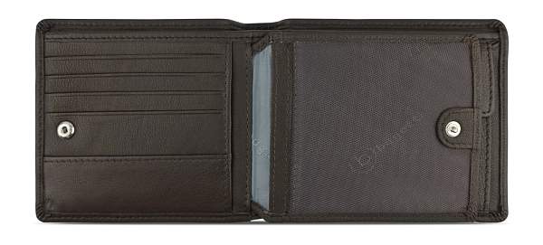 Портмоне BUGATTI Bomba, с защитой данных RFID, коричневое, кожа козы/полиэстер, 12х2х9,5 см 49135302 BUGATTI, Артикул: 49135302 фото №1