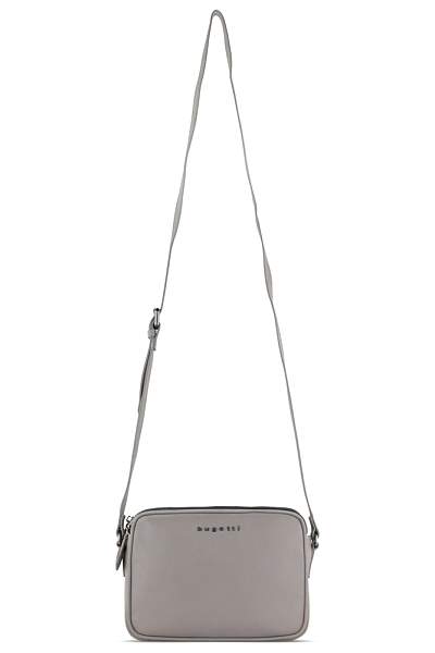 Сумка кросс-боди женская BUGATTI Bella, бежевая, воловья кожа/полиэстер, 22х6х15,5 см 49480262 BUGATTI, Артикул: 49480262 фото №1