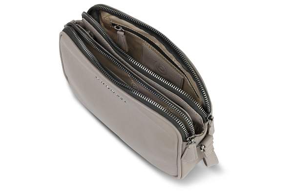 Сумка кросс-боди женская BUGATTI Bella, бежевая, воловья кожа/полиэстер, 22х6х15,5 см 49480262 BUGATTI, Артикул: 49480262 фото №1