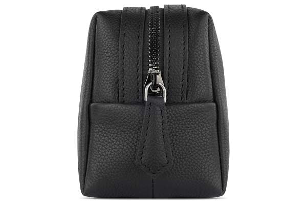 Косметичка BUGATTI Bella, чёрная, воловья кожа/полиэстер, 19х8,5х11 см 49480001 BUGATTI, Артикул: 49480001 фото №1