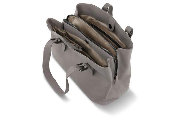 Сумка женская BUGATTI Bella, бежевая, воловья кожа/полиэстер, 33х14х25 см 49480862 BUGATTI, Артикул: 49480862 фото №1