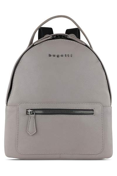 Рюкзак женский BUGATTI Bella, бежевый, воловья кожа/полиэстер, 24,5х12х27 см 49480562 BUGATTI, Артикул: 49480562 фото №1