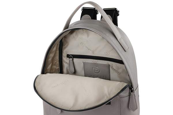 Рюкзак женский BUGATTI Bella, бежевый, воловья кожа/полиэстер, 24,5х12х27 см 49480562 BUGATTI, Артикул: 49480562 фото №1