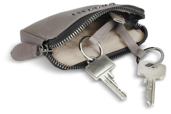 Ключница BUGATTI Bella, бежевая, воловья кожа/полиэстер, 12х1,5х7 см 49482062 BUGATTI, Артикул: 49482062 фото №1