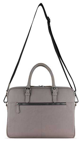 Портфель женский BUGATTI Bella, бежевый, воловья кожа/полиэстер, 38х6,5х27 см 49480762 BUGATTI, Артикул: 49480762 фото №1