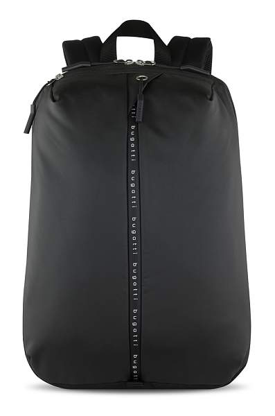 Рюкзак BUGATTI Blanc Delight, чёрный, нейлон RPET600D/тарпаулин/полиэстер, 32х15х45 см, 20 л 49450201 BUGATTI, Артикул: 49450201 фото №1