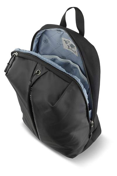 Рюкзак BUGATTI Blanc Delight, чёрный, нейлон RPET600D/тарпаулин/полиэстер, 32х15х45 см, 20 л 49450201 BUGATTI, Артикул: 49450201 фото №1