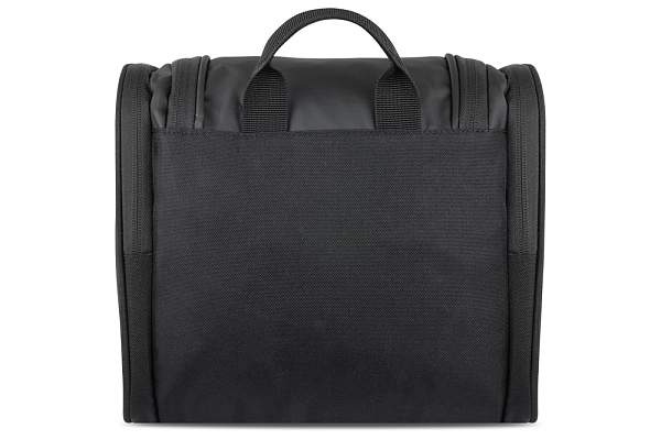 Несессер BUGATTI Blanc Delight, чёрный, нейлон RPET600D/тарпаулин/полиэстер, 24,5х12х22,5 см, 5 л 49450301 BUGATTI, Артикул: 49450301 фото №1