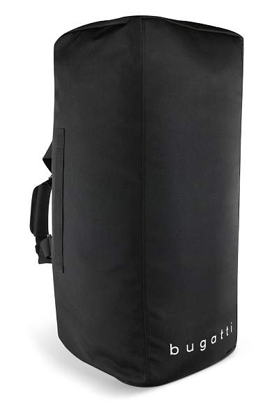 Сумка дорожная BUGATTI Blanc Delight, чёрная, нейлон RPET600D/тарпаулин/полиэстер, 67х32х29 см, 55 л 49450601 BUGATTI, Артикул: 49450601 фото №1