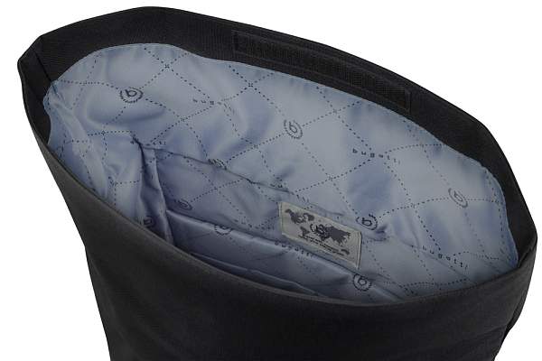 Рюкзак BUGATTI Blanc Delight, чёрный, нейлон RPET600D/тарпаулин/полиэстер, 41х13х46 см, 15 л 49450701 BUGATTI, Артикул: 49450701 фото №1