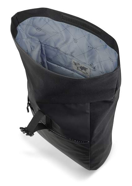 Рюкзак BUGATTI Blanc Delight, чёрный, нейлон RPET600D/тарпаулин/полиэстер, 41х13х46 см, 15 л 49450701 BUGATTI, Артикул: 49450701 фото №1