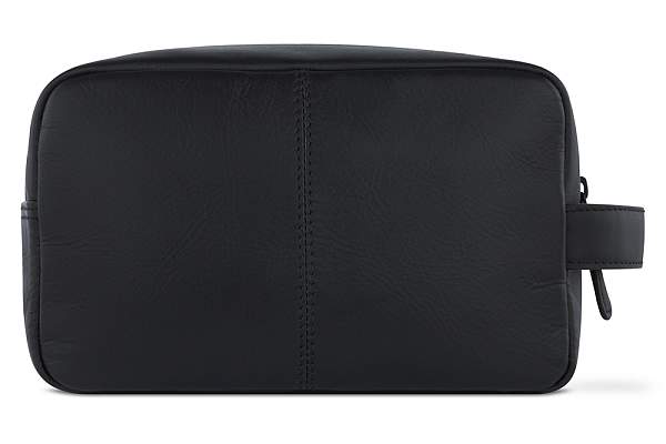 Несессер дорожный BUGATTI Clark, чёрный, воловья кожа/полиэстер, 20х10х13 см, 2,5 л 49235501 BUGATTI, Артикул: 49235501 фото №1