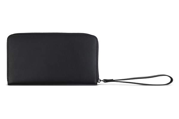 Кошелёк женский BUGATTI Daphne с ключницей, чёрный цвет, воловья кожа/полиэстер, 19х3х11 см 49569401 BUGATTI, Артикул: 49569401 фото №1