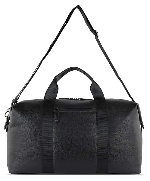 Сумка дорожная BUGATTI Elsa, чёрная, воловья кожа/полиэстер, 47х22х24/30 см 49460101 BUGATTI, Артикул: 49460101 фото №1