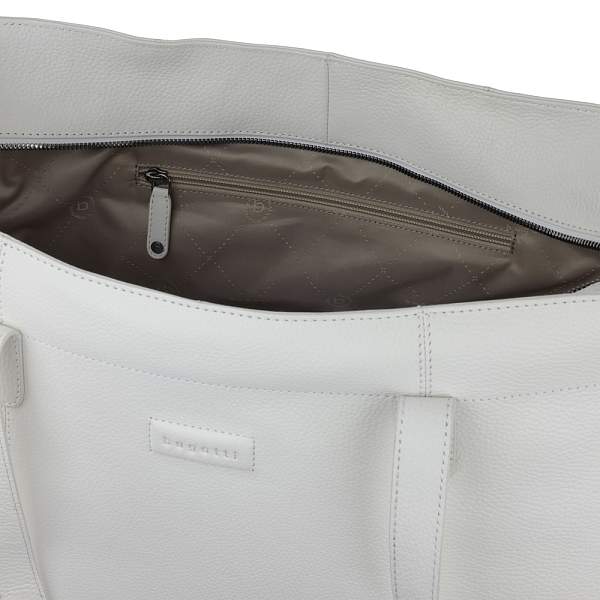 Сумка дорожная женская BUGATTI Elsa, белая, воловья кожа/полиэстер, 57х15х37 см 49460640 BUGATTI, Артикул: 49460640 фото №1