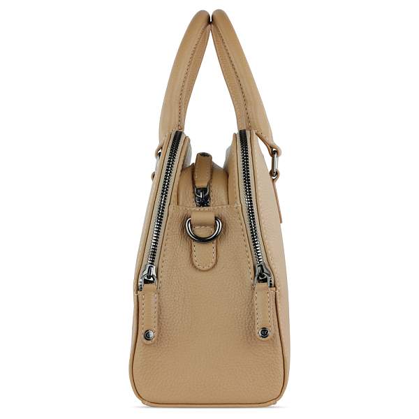 Сумка женская BUGATTI Elsa, песочного цвета, воловья кожа/полиэстер, 32х13х22 см 49460754 BUGATTI, Артикул: 49460754 фото №1