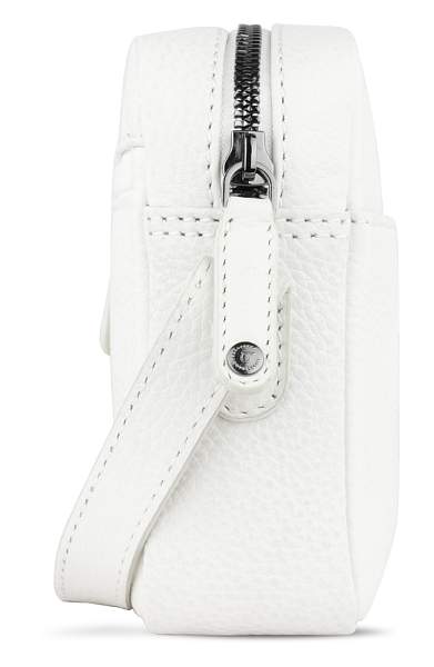 Сумка кросс-боди женская BUGATTI Elsa, белая, воловья кожа/полиэстер, 19х5,5х14 см 49460340 BUGATTI, Артикул: 49460340 фото №1