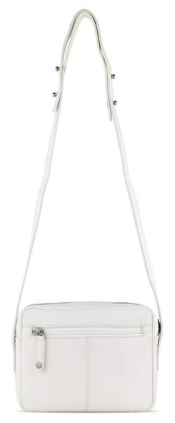 Сумка кросс-боди женская BUGATTI Elsa, белая, воловья кожа/полиэстер, 19х5,5х14 см 49460340 BUGATTI, Артикул: 49460340 фото №1