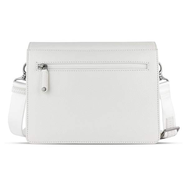 Сумка через плечо женская BUGATTI Elsa, белая, воловья кожа/полиэстер, 25х8,5х20 см 49460540 BUGATTI, Артикул: 49460540 фото №1