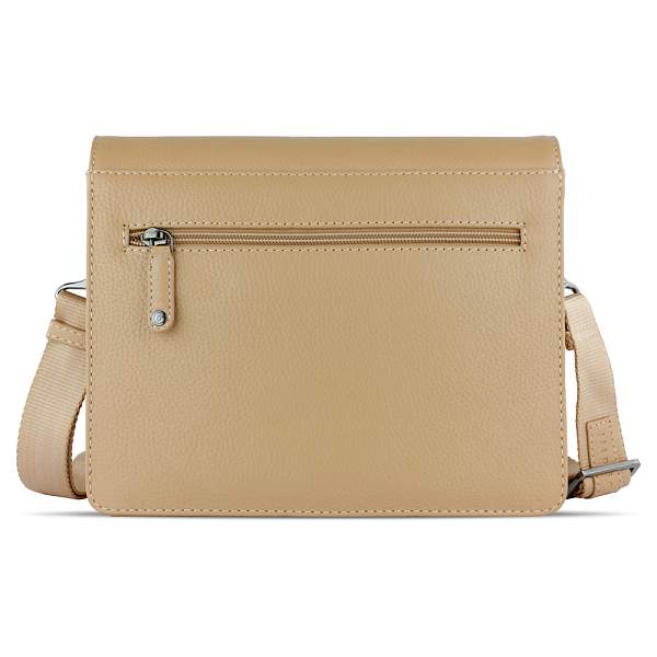 Сумка через плечо женская BUGATTI Elsa, песочного цвета, воловья кожа/полиэстер, 25х8,5х20 см 49460554 BUGATTI, Артикул: 49460554 фото №1