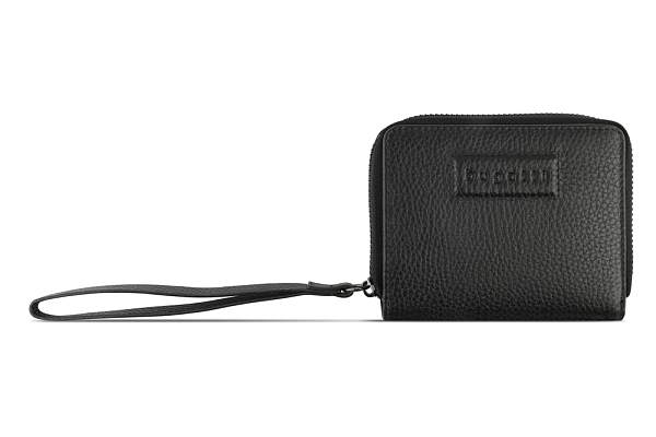 Кошелёк женский BUGATTI Elsa, с защитой данных RFID, чёрный, воловья кожа/полиэстер, 11х2,5х9 см 49462301 BUGATTI, Артикул: 49462301 фото №1