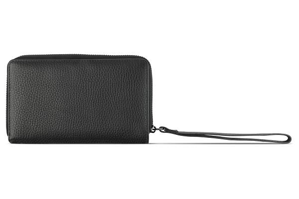 Кошелёк женский BUGATTI Elsa, с защитой данных RFID, чёрный, воловья кожа/полиэстер, 15,5х3х9,5 см 49462501 BUGATTI, Артикул: 49462501 фото №1