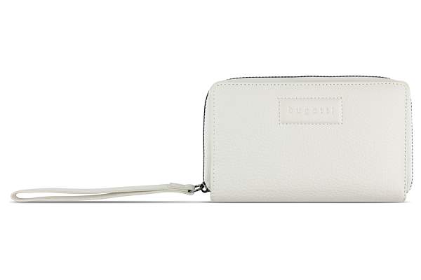 Кошелёк женский BUGATTI Elsa, с защитой данных RFID, белый, воловья кожа/полиэстер, 15,5х3х9,5 см 49462540 BUGATTI, Артикул: 49462540 фото №1
