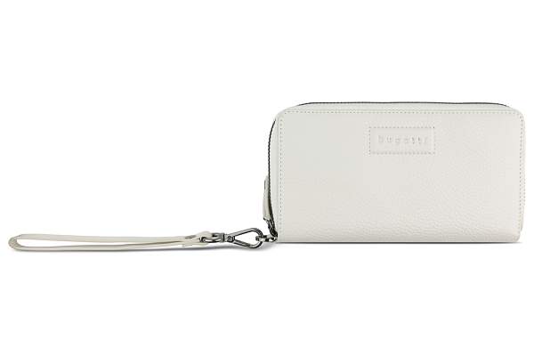 Кошелёк женский BUGATTI Elsa, с защитой данных RFID, белый, воловья кожа/полиэстер, 19х3х10,5 см 49462940 BUGATTI, Артикул: 49462940 фото №1
