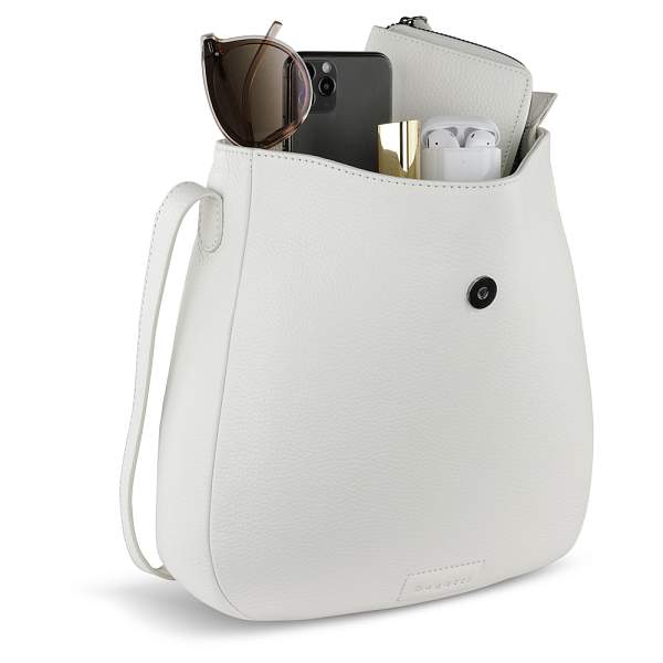 Сумка женская BUGATTI Elsa, белая, воловья кожа/полиэстер, 29х8х27 см 49460840 BUGATTI, Артикул: 49460840 фото №1