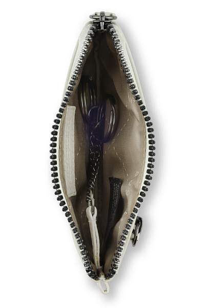 Ключница BUGATTI Elsa, белая, воловья кожа/полиэстер, 12,5х0,5х7 см 49462040 BUGATTI, Артикул: 49462040 фото №1