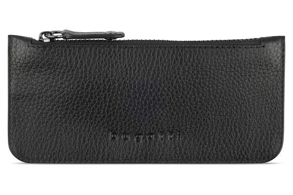 Кошелёк женский BUGATTI Elsa с ключницей, с RFID, чёрный, воловья кожа/полиэстер, 18,7х3х10,7 см 49462601 BUGATTI, Артикул: 49462601 фото №1