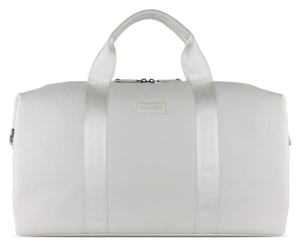 Сумка дорожная BUGATTI Elsa, белая, воловья кожа/полиэстер, 47х22х24/30 см 49460140 BUGATTI, Артикул: 49460140 фото №1