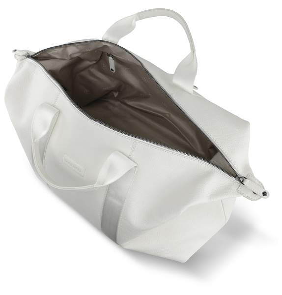Сумка дорожная BUGATTI Elsa, белая, воловья кожа/полиэстер, 47х22х24/30 см 49460140 BUGATTI, Артикул: 49460140 фото №1