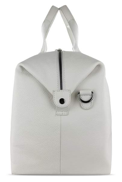 Сумка дорожная BUGATTI Elsa, белая, воловья кожа/полиэстер, 47х22х24/30 см 49460140 BUGATTI, Артикул: 49460140 фото №1