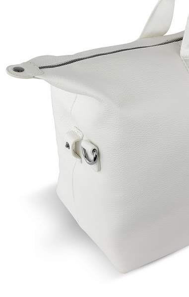 Сумка дорожная BUGATTI Elsa, белая, воловья кожа/полиэстер, 47х22х24/30 см 49460140 BUGATTI, Артикул: 49460140 фото №1