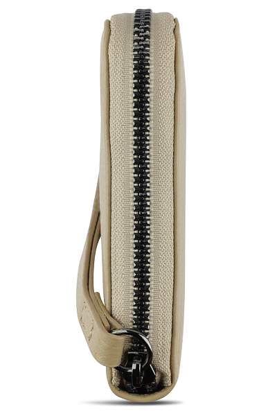 Кошелёк женский BUGATTI Elsa, с защитой RFID, песочного цвета, воловья кожа/полиэстер, 18,7х2х10 см 49462754 BUGATTI, Артикул: 49462754 фото №1