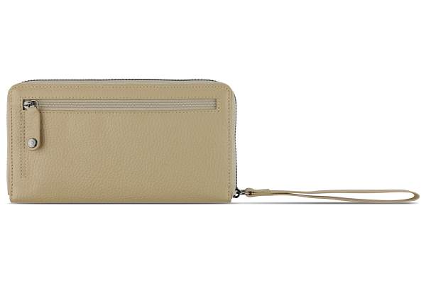 Кошелёк женский BUGATTI Elsa, с защитой RFID, песочного цвета, воловья кожа/полиэстер, 18,7х2х10 см 49462754 BUGATTI, Артикул: 49462754 фото №1