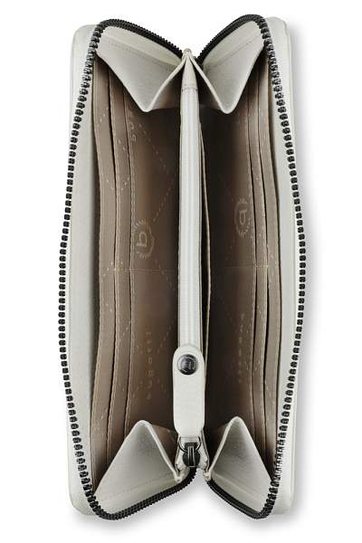 Кошелёк женский BUGATTI Elsa, с защитой данных RFID, белый, воловья кожа/полиэстер, 18,7х2х10 см 49462740 BUGATTI, Артикул: 49462740 фото №1