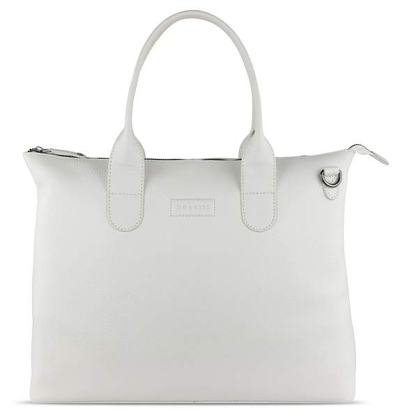 Сумка-шоппер BUGATTI Elsa, белая, воловья кожа/полиэстер, 46х11х31,5 см 49460240 BUGATTI, Артикул: 49460240 фото №1